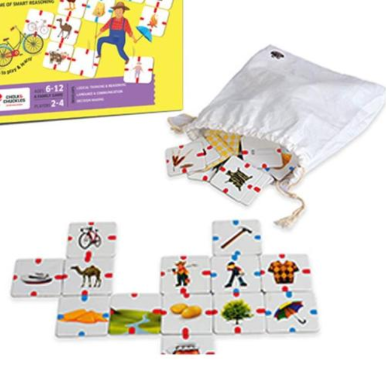 Game Set Puzzel Set For Kids Why Connect Educational Game Of Picture C - image 5