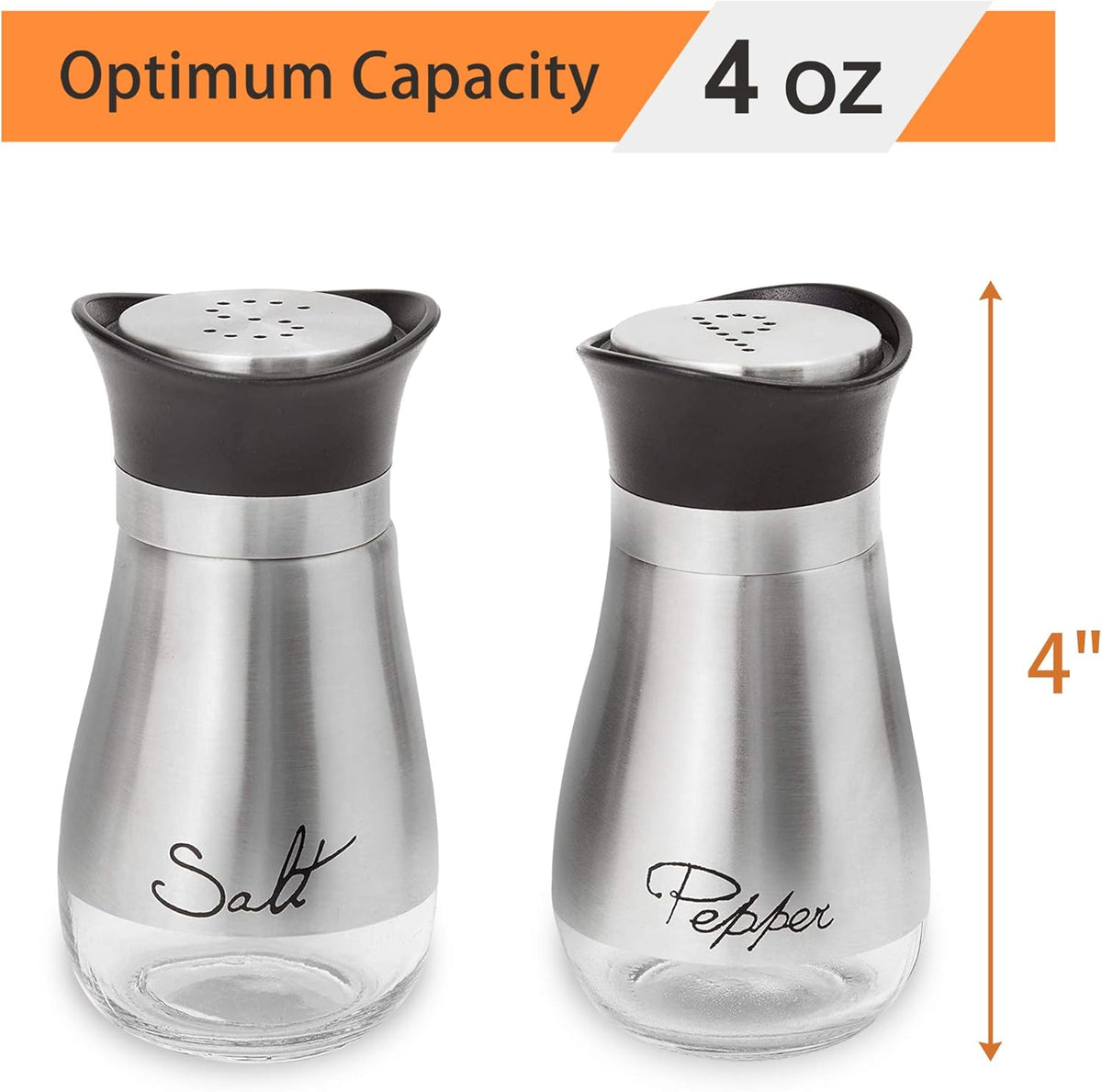 Salt And Pepper Shakers Set - Salt Containers For Gifts, Kitchen Decor - image 10