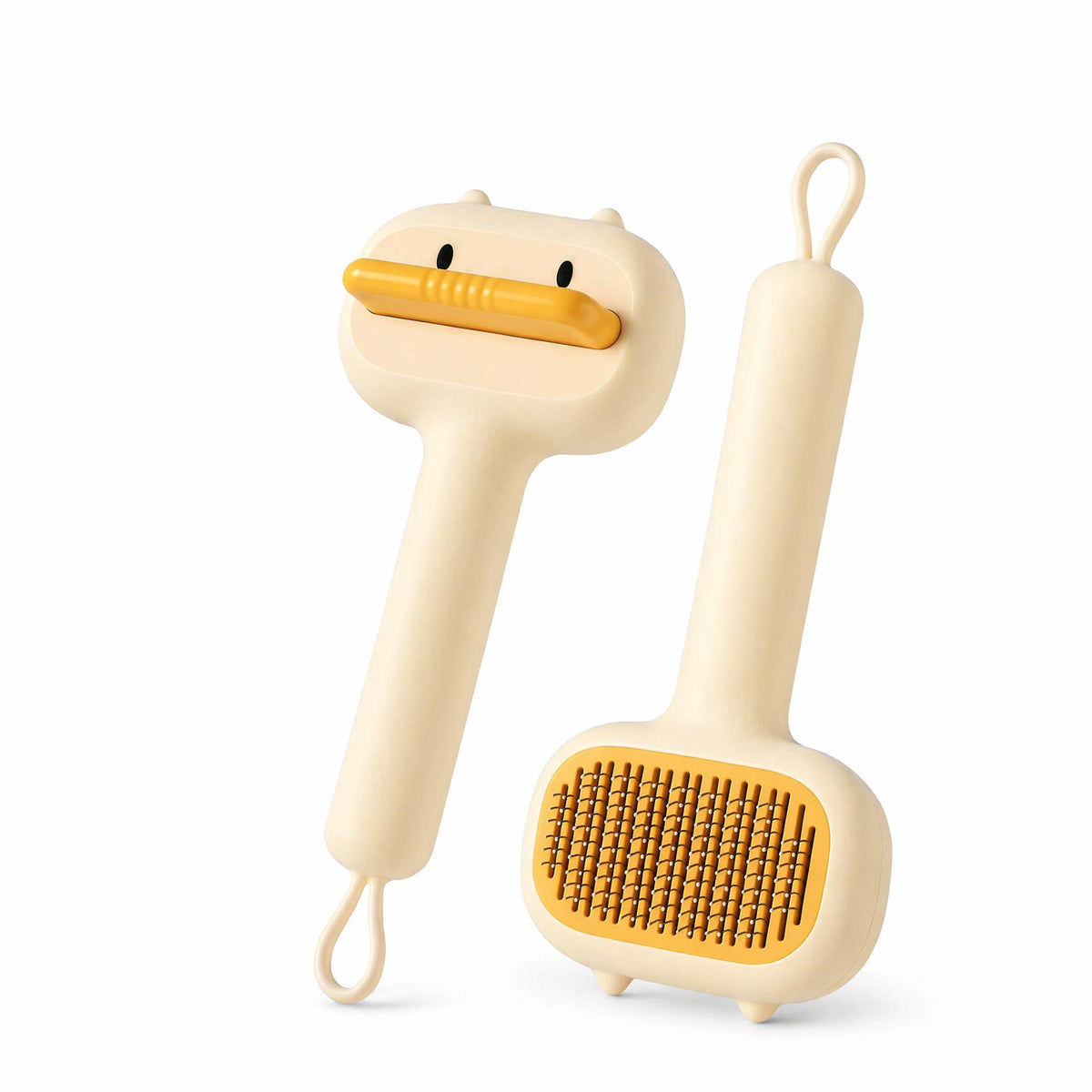 Cute Bear Self-Cleaning Pet Brush - image 2